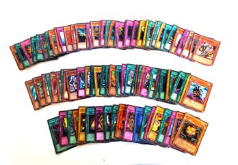Vintage 1996 Assortment Of Yu-Gi-Oh Trading Cards 100 Pieces