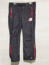 Men's LL Bean Polartec US Ski Team Size Medium Black Ski Pants