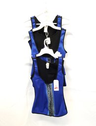 New Ann Chery Women's Latex Sport Waist Cincher Vest Size 34B Set Of Three