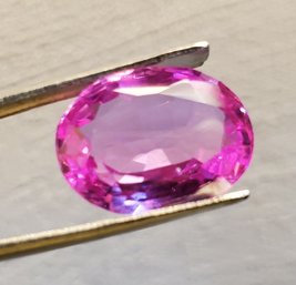 Simply Exquisite 9.95 Carat Pink Sapphire - Tested - 15.03mm X 11.38mm X 6.23mm