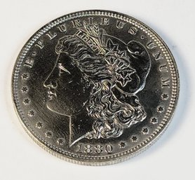 Kool.....1880 Morgan Silver Dollar In UNC