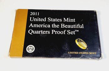 2011 America The Beautiful US Mint  Quarter PROOF Set In Gov. Packaging (better Year)