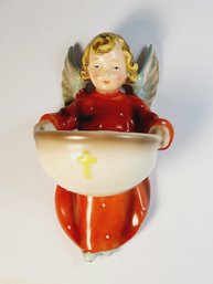 RARE M.I. Hummel  Angel Holy Water Wall Hanger TMK 2 1950s HW 45  Germany