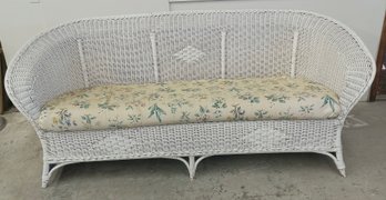 Antique Wicker Sofa