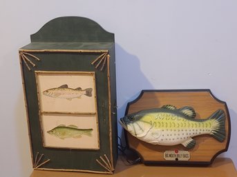 The Perfect Gift For A Fisherman Big Billy Bass Talking/ Singing Fish