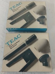 Two Teac Microphones
