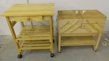 Utility Cart And Sewing Box
