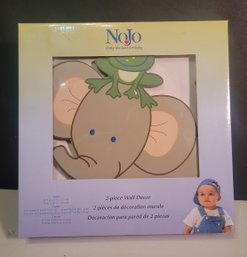NoJo 2 Piece Baby Wall Decor.  Brand New In Box. - - - - - - - - - - - - - - -- - - - -- Loc: BS1
