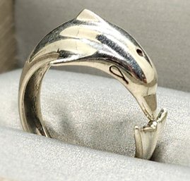 Really Cool Sterling Silver Dolphin Ring