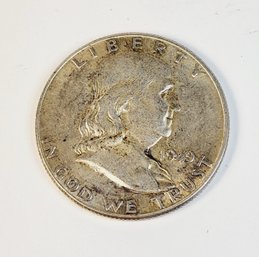 1949 Franklin Silver Half Dollar (best Year Of Franklins)