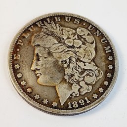 1891-O Morgan Silver Dollar (tough Year)