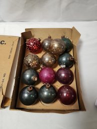 13 Vintage Ornaments