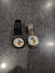 Mickey Mouse Wrist Watch Set Of 2