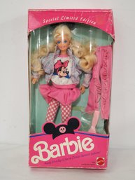 1990 Never Opened Mattel Special Limited Edition Disney Mickey Mouse BARBIE Character Fashion Doll