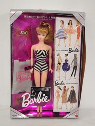 1993 Mattel 35th Anniversary BARBIE Doll - Replica Of 1959 Doll & Packaging