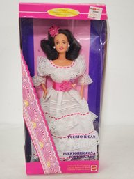 1996 Mattel Collector Edition Puerto Rican BARBIE Doll - Dolls Of The World Collection - Never Opened