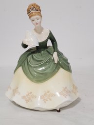 Vintage Royal Doulton Victorian Lady Porcelain Figurine - Soiree HN 2312 (Box 4)