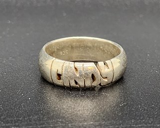 Vintage Sterling Silver Cindy Ring