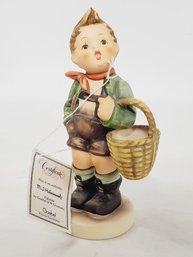 Vintage MJ Hummel Village Boy Figurine (box 6)