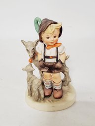 Vintage MJ Hummel Little Goat Herder Figurine (box 6)
