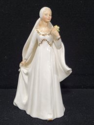 Vintage 1979 Royal Doulton BRIDE HN2873 Bone China Figurine
