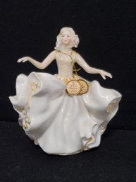 Vintage 1974 Royal Doulton Sweet Seventeen HN2734 Bone China Retired Figurine
