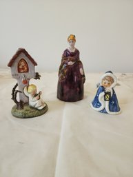 Goebel Angel, Lady Figurine, German Figurine As Is