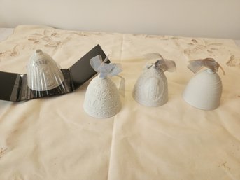 4 Lladro Bells ( Dated)