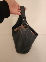 Michael Kors Navy Blue Hobo Bag