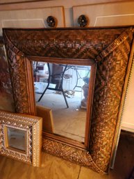 2 Mirrors And Picture Lot