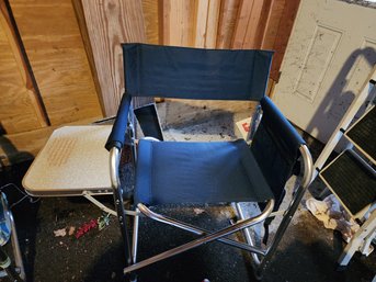 2 Outdoor Sports Chairs, Great For Camping Or Tail Gating