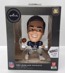 Brand New Tom Brady Bobblehead Christmas Ornament