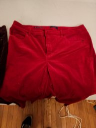 2 Pairs Of Talbot  Corduroy Pants- Plus Size