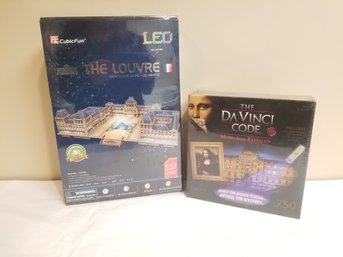 The Louvre LED Lighting Puzzle & The Davinci Code - NEW