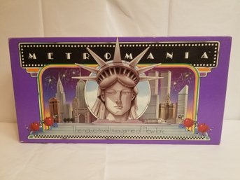 Metro Mania The Not So Trivial Game Of New York 1985 Edition