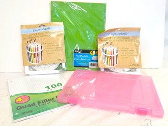 NEW Crafter's Square Paper And Accessories Lot