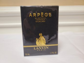 NOS Lanvin Paris Arpege Eau De Perfum Natural Spray 50ML / 1.7 Fl Oz