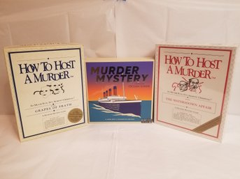 How To Host A Murder & Murder Mystery Aboard The Ocean Liner Games