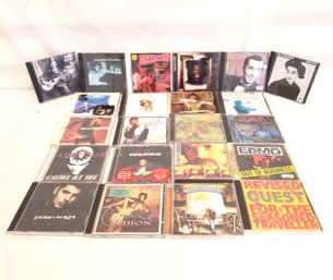 Great Selection Of 22 CDs Mixed Genres: Rock, Rap, Hip-hop, Dance, Country And More!