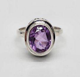 Bali, Kunzite Quartz Triplet Ring In Sterling