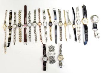 Very Nice Selection Of Vintage Men's And Women's Watches - 26 Pieces