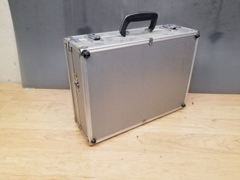 Metal Briefcase Storage Box With Key