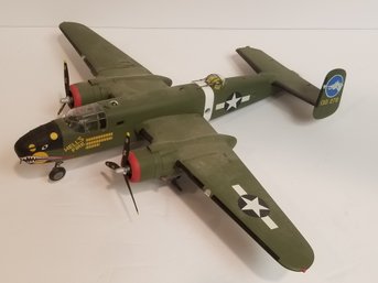 Hell's Fire B25 Mitchell Metal Airplane Model