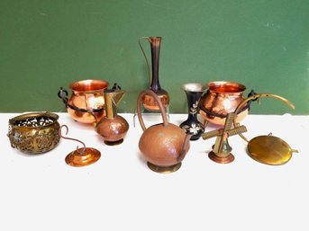 Vintage Copper And Metal Home Decor Accessories