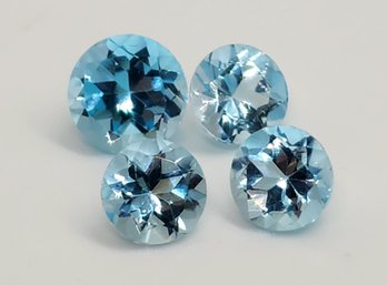 4 Blue Topaz