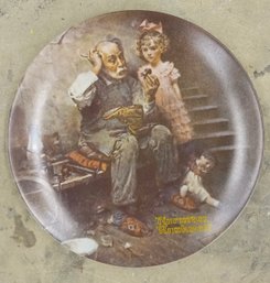 Knowles Norman Rockwell Plate
