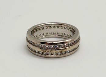 Vintage Sterling Silver Band Ring