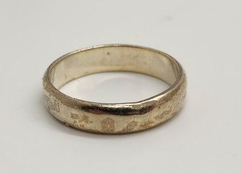 Vintage Sterling Silver Band Ring