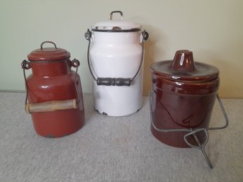 Mixed Canisters Set Of 3