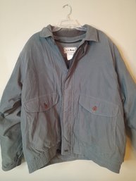 LL Bean Dark Grey Men's Reg Large Jacket